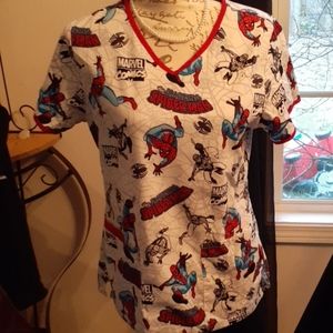 Spider man scrubs